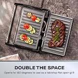 Daewoo Health Grill & Panini Press 750W Non-Stick Grill with Floating Lid view 4