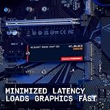 WD_BLACK SN850X 8TB SSD NVMe PCIe Gen4 7300MB/s 6600MB/s Double-Sided 2280 view 4