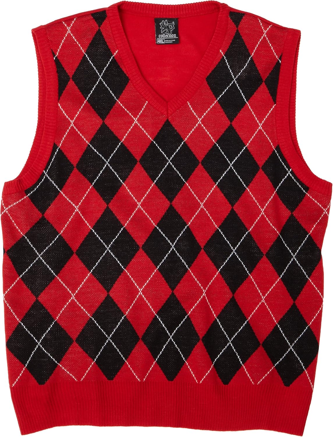 Southpole Men's Big and Tall Big & Tall Argyle Sweater Vest