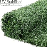CHRISTOW Artificial Conifer Hedge Roll 1m x 3m Outdoor Privacy Screen view 6