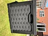 Starplast XXL 634L Garden Storage Box Black Piston Lid - Garden Store Direct view 7