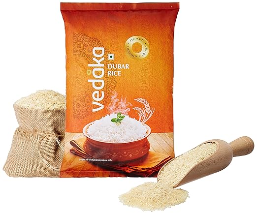 Amazon Brand-Vedaka Dubar Rice, 5 kg