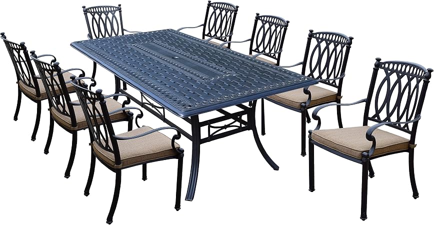 Amazon Com Oakland Living Outdoor Patio Furniture Sets Antique Black Garden Outdoor