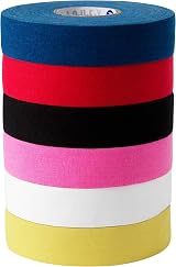 Raquex Sport Cloth Tape 25m Non-Slip Self-Adhesive 25mm Roll view 8