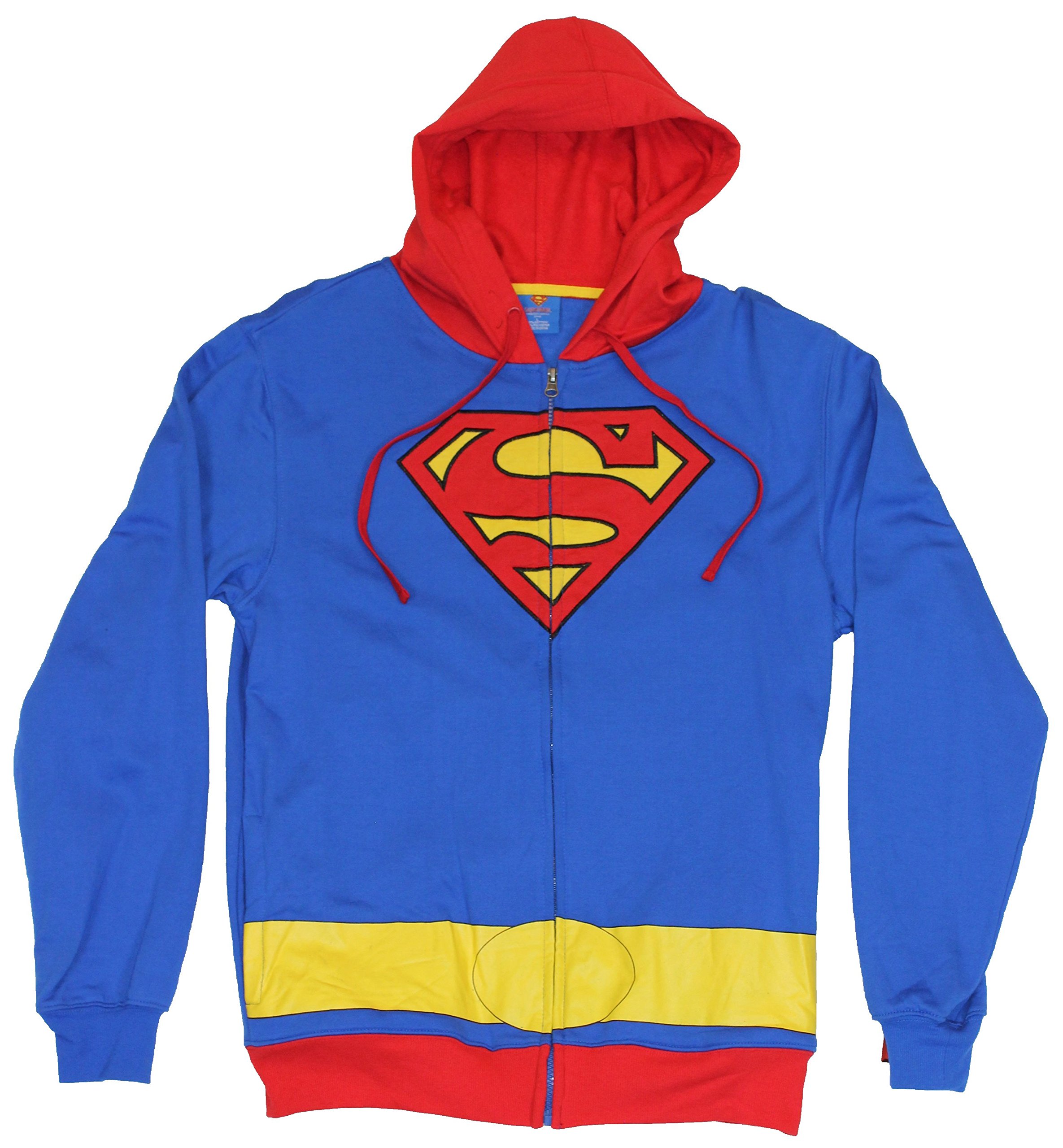 red blue yellow sweatshirt