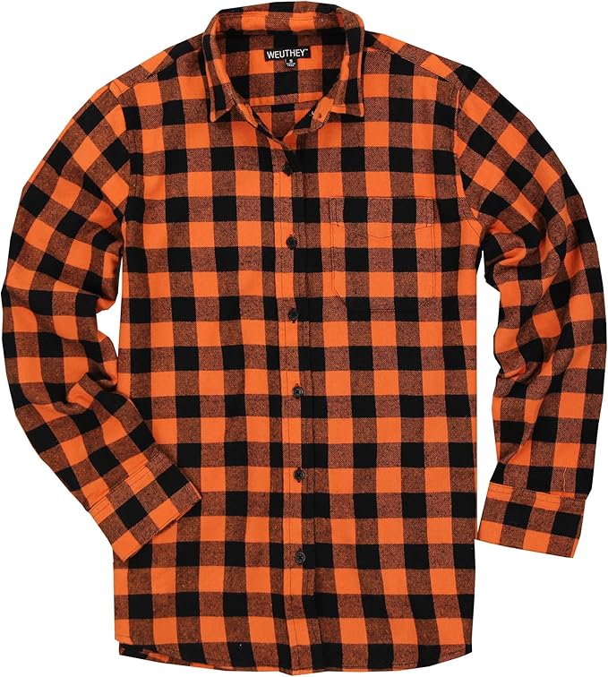 big and tall buffalo plaid flannel shirt