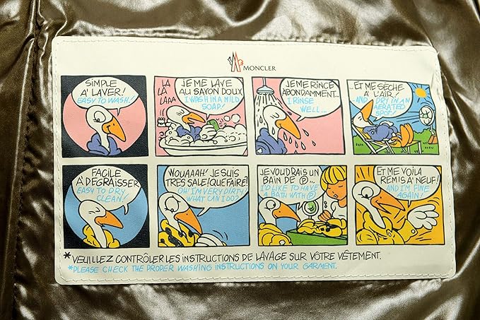 moncler jacket washing instructions