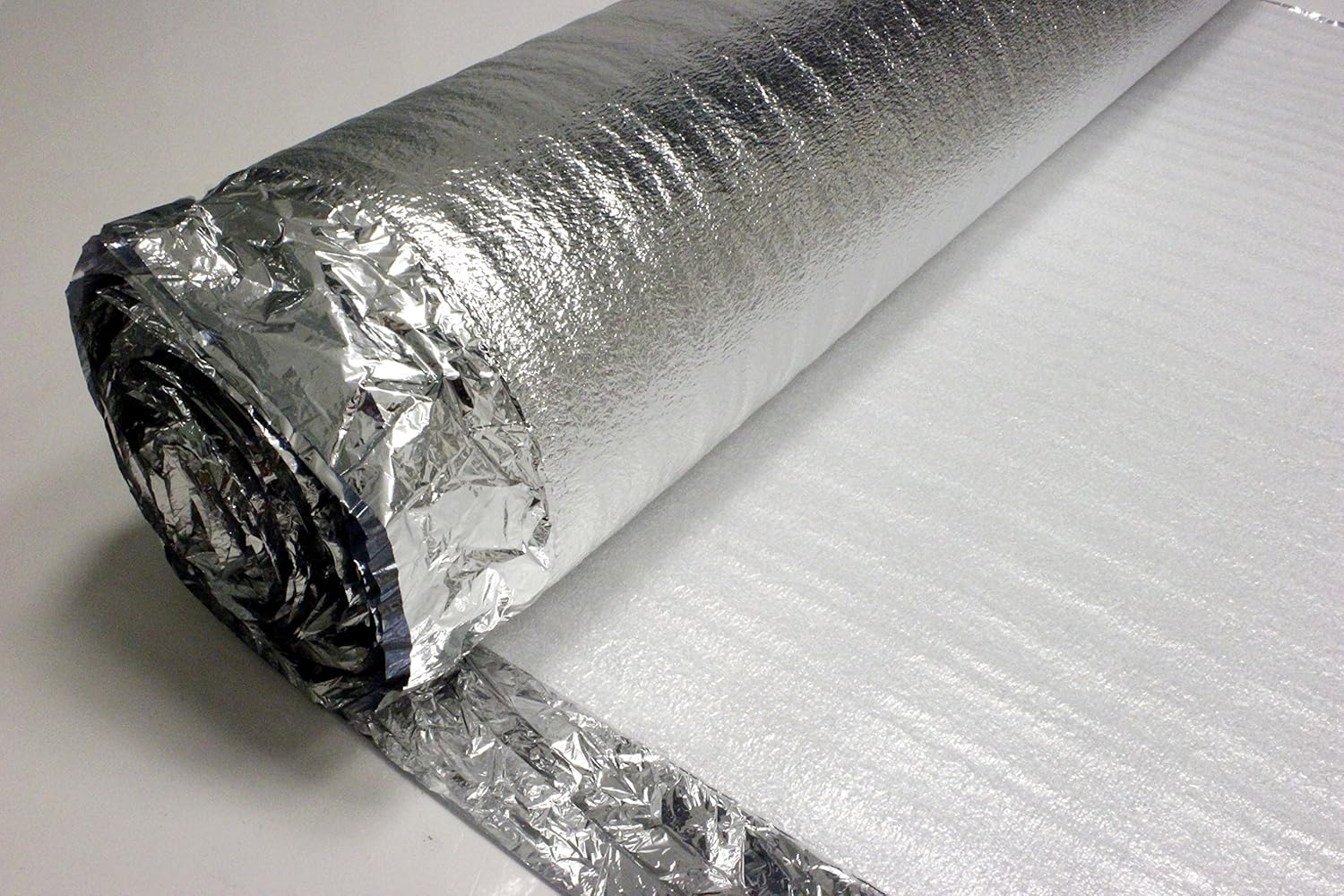 3mm Silver Accoustic Laminate Underlay With Damp Proof Membrane