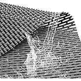 tonchean 3X10FT PVC Drainage Floor Mat, Indoor Outdoor Entrance Mat, Non-Slip Floor Mat for Swimming Pool Garage Kitchen Restaurant Sauna SPA, Grey