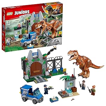 LEGO Juniors Ausbruch des Tyrannosaurus Rex 10758 Konstruktionsspielzeug