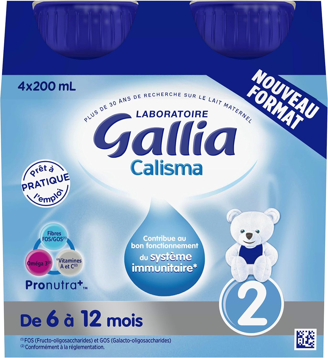 Laboratoire Gallia Calisma Lait Bebe 2eme Age De 6 A 12 Mois 4 X 0 Ml Lot De 3 Amazon Fr Epicerie