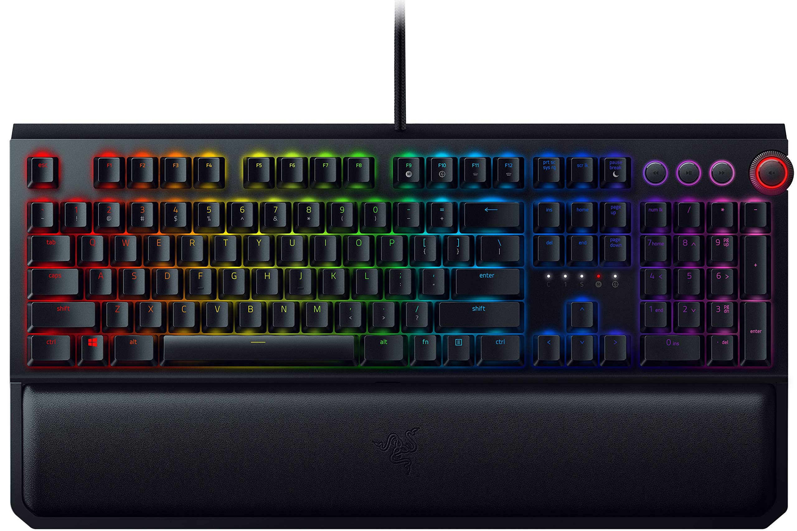 Razer BlackWidow Elite Orange Switch メカニカル ゲーミングキーボード 英語US配列 【日本正規代理店保証品】 RZ03-02621800-R3M1商品画像