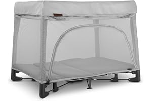 UPPAbaby Remi Playard | Deluxe 3-in-1 Portable Playard, Bedside Bassinet + Travel Crib| Mesh Bassinet, Mattress, Organic Cott