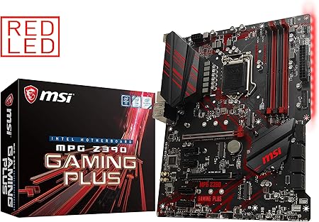 Amazon Com Msi Mpg Z390 Gaming Plus Lga1151 Intel 8th And 9th Gen M 2 Usb 3 1 Gen 2 Ddr4 Hdmi Dvi Cfx Atx Z390 Gaming Motherboard Computers Accessories