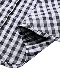 siliteelon Button Down Plaid Shirts for Women Long