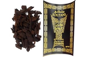 Soltani, (30 g), oud chips aged in a traditional Arabian perfume blend. Perfumed Oud, Bakhoor, Oud Muattar.