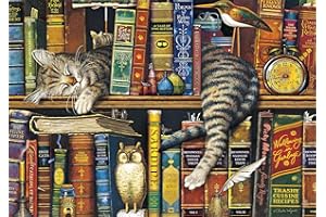 Buffalo Games - Charles Wysocki - Frederick the Literate - 300 LARGE Piece Jigsaw Puzzle