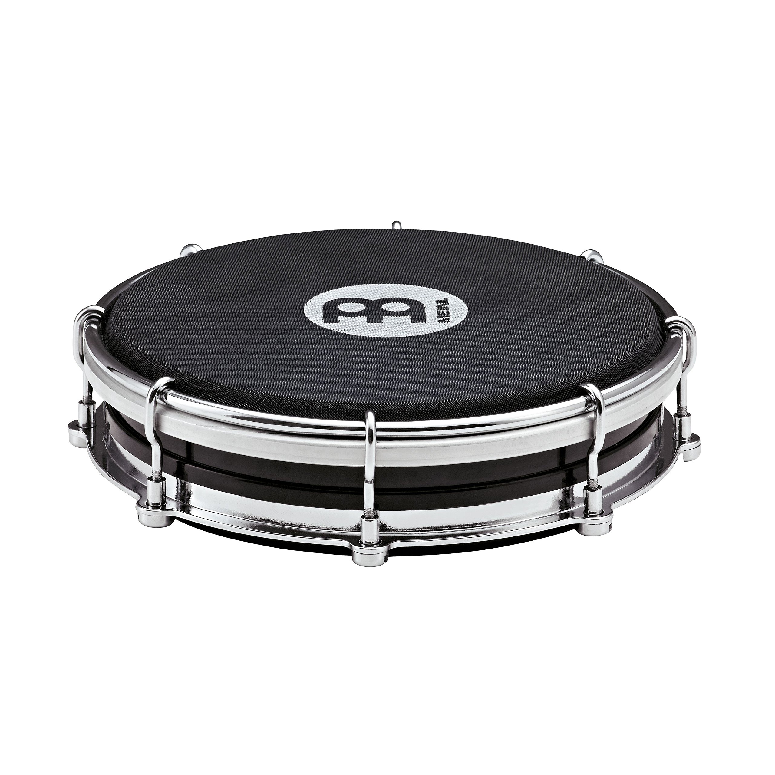 Meinl Percussion Samba Silent Tamborim - Silent Practice Tamborim with Mesh Head - Diameter 6 Inches - ABS Plastic, Black (STBR06ABS-BK)