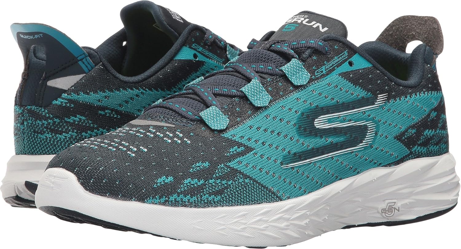 skechers go run 5 navy