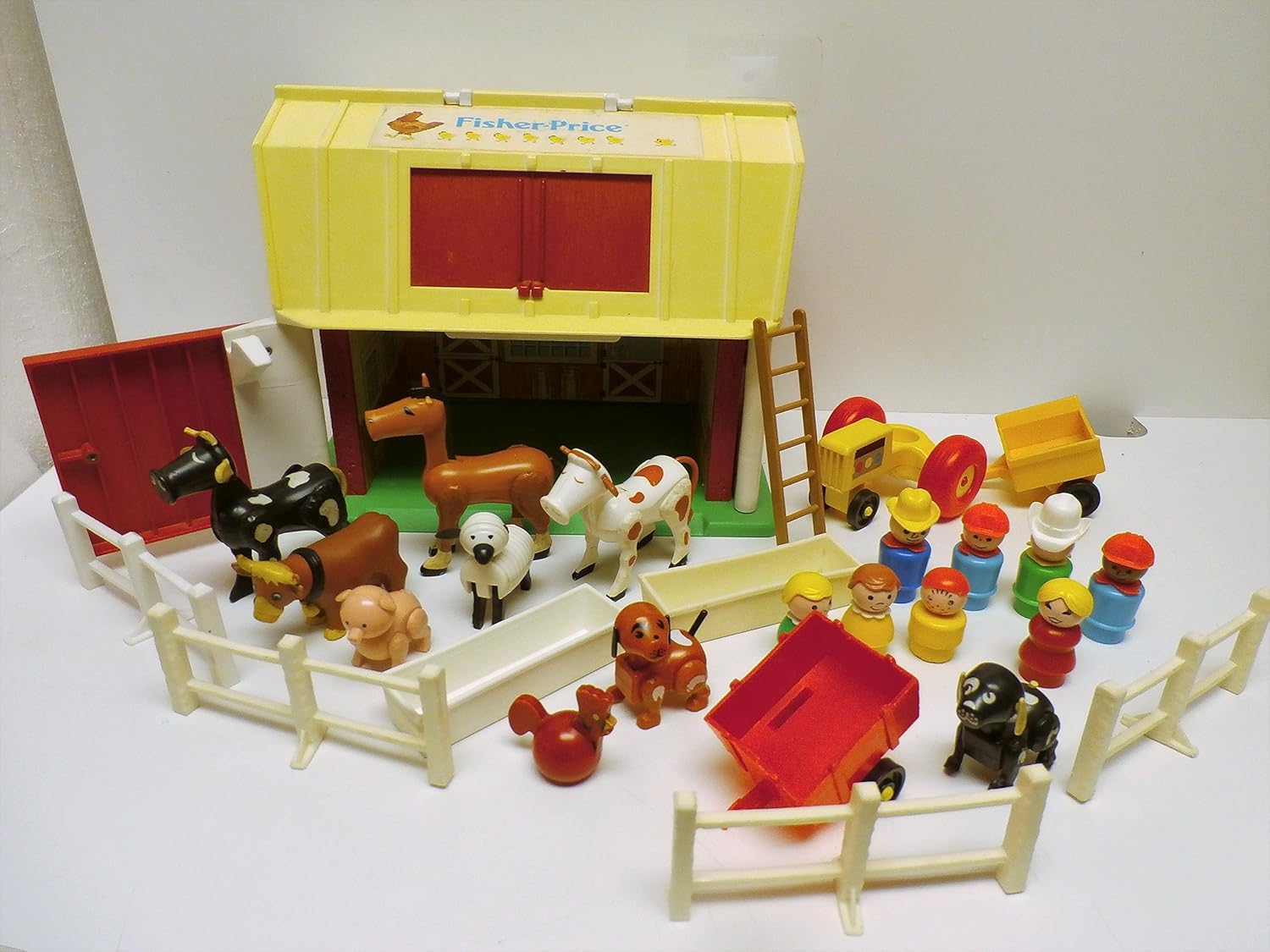 fisher price barn set vintage