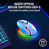 Razer Basilisk V3 Pro 35K Wireless Ergonomic Gaming Mouse White view 8