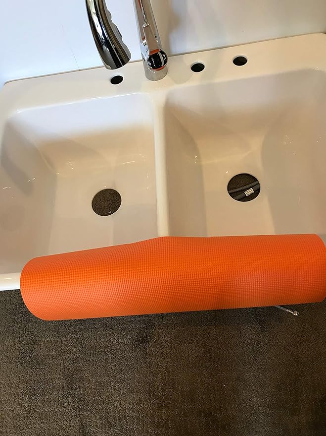 Amazon Com Orange Sink Guard Kitchen Granite Protector Sink Edge Guard Protects Edge From Chipping Copyright 2017 Tm 4 Patent Approved 17 In Width X 23 In Length Electronics