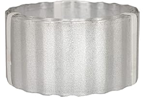 CEILINGCONNEX Corrugated Garden Edging (4" Tall Galvalume) - Sturdy Steel Landscape Edging in Silver for Borders & Flower Beds