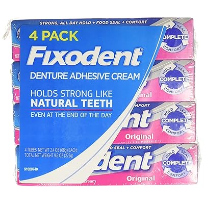 Fixodent 83515968 Denture Adhesive 9.6 oz