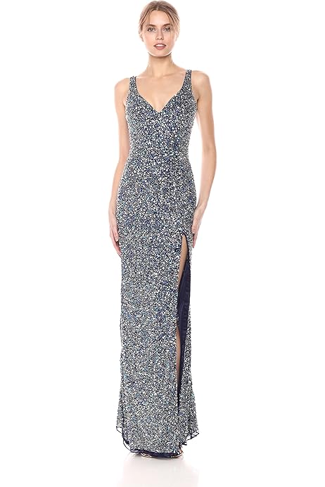 mac duggal sequin gown