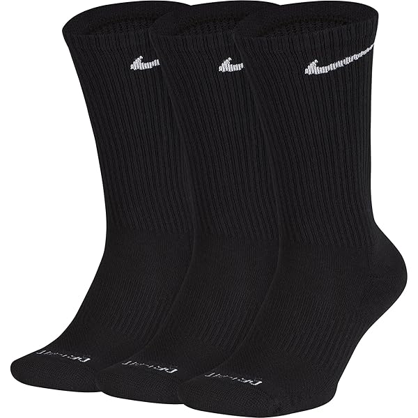 nike dri fit crew socks left right