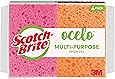 ocelo Cel-O Cellulose Sponges, 4 Count (Colors may vary)
