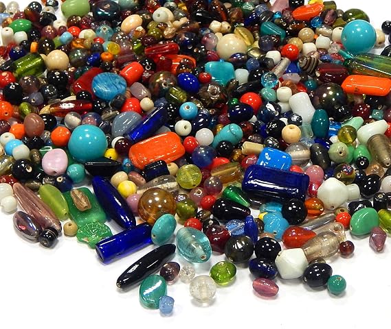 Material Werkzeug Schmuck Schonheit Indien Rot Pony Glasperlen