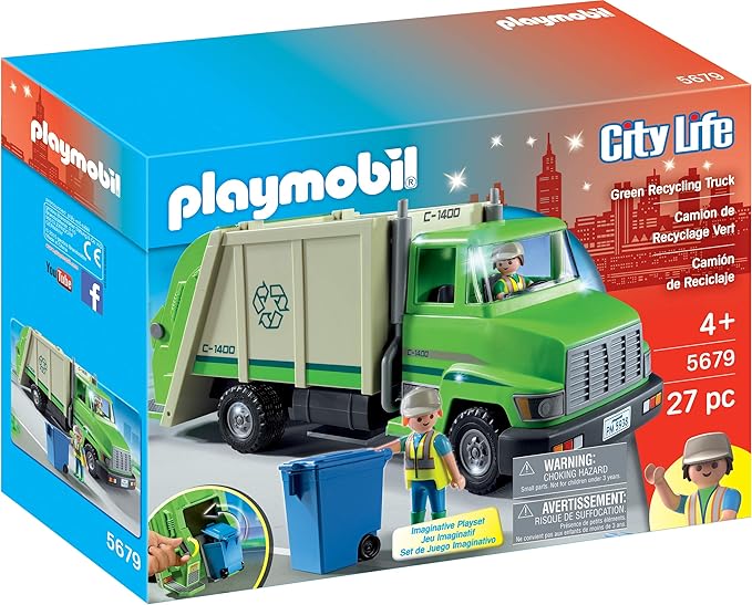 playmobil recycling truck 6110