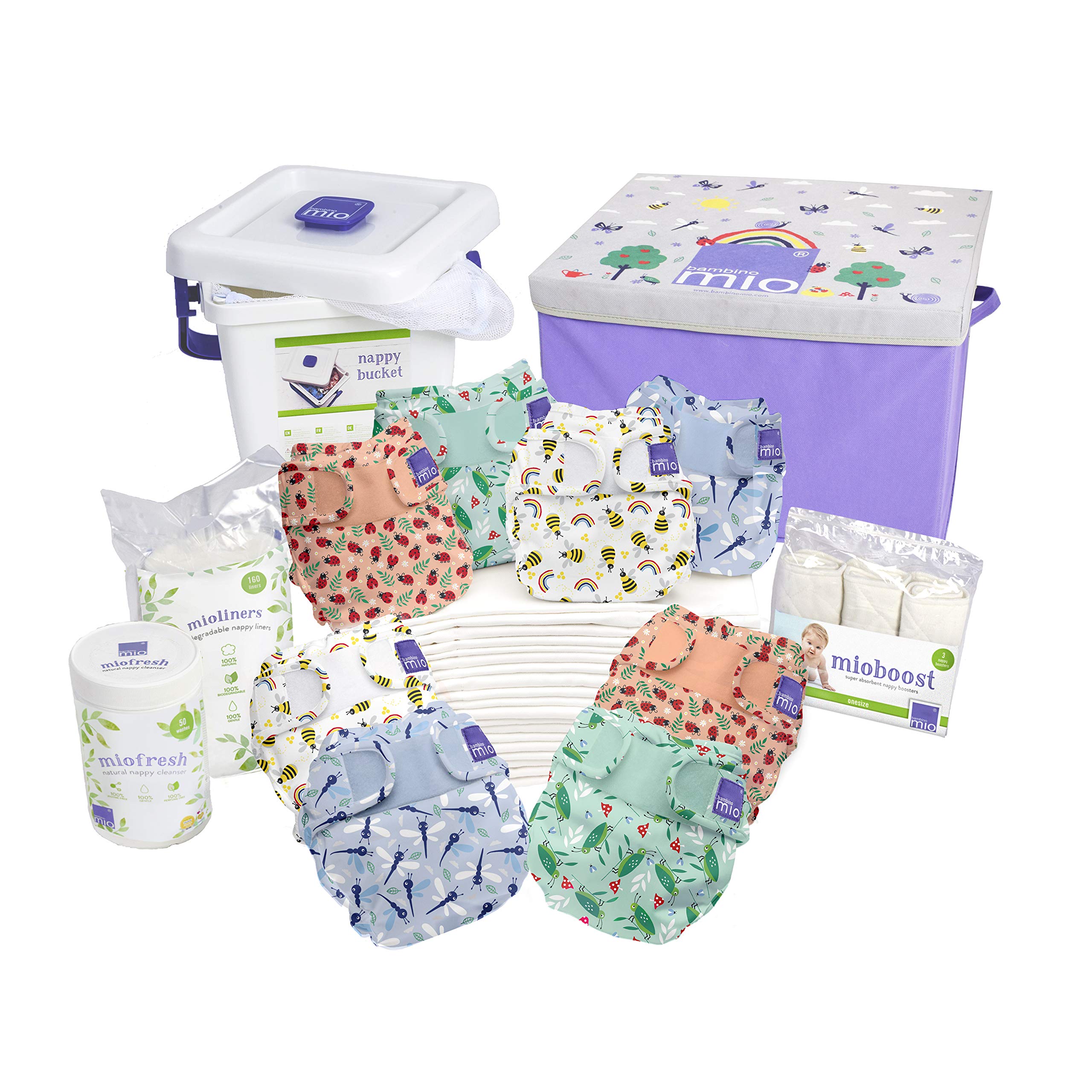 Bambino Mio, miosoft premium birth to potty pack, bug's life