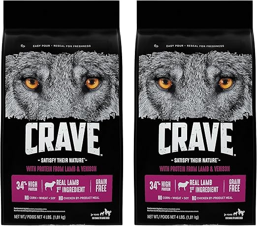 crave lamb and venison dog food