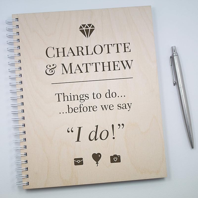 Personalised Wedding Planner: Amazon.co.uk: Handmade