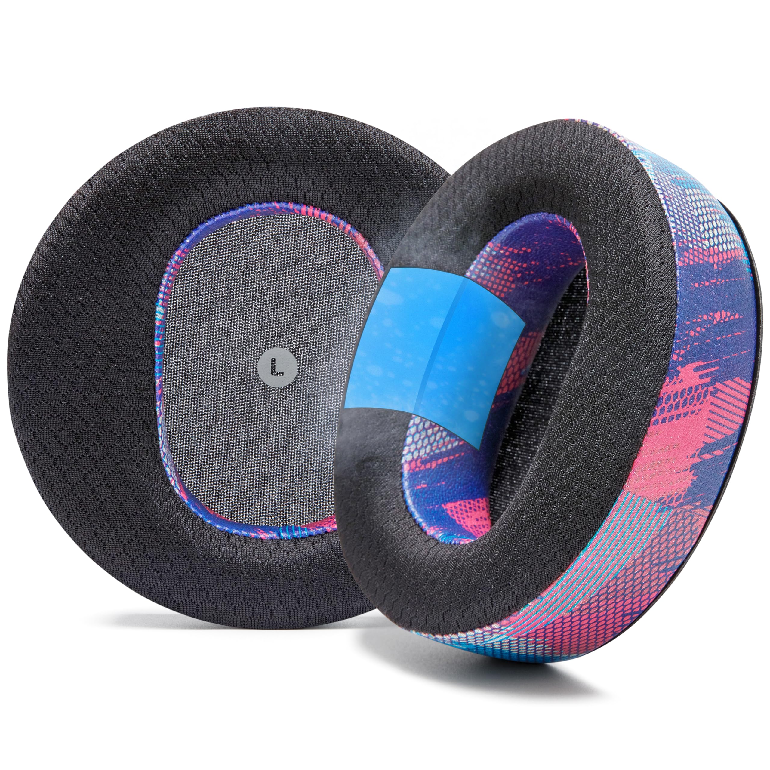 WC FreeZe Maxwell - Cooling Gel Replacement Earpads for Audeze Maxwell Headphones by Wicked Cushions - Elevate Comfort, Durability, Thickness & Sound Isolation for Epic Gaming Sessions | Speed Racer