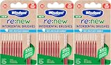 Wisdom re:new 0.5mm Interdental Brushes Pack of 90 – 3 x 30 Long Reach