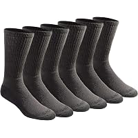 Dickies Men's Dri-tech Moisture Control Crew Socks (6 Pairs
