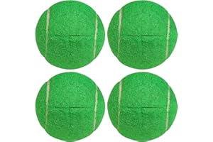 URBEST Walker Tennis Balls 4pcs Precut Heavy Duty Tennis Balls for Walkers