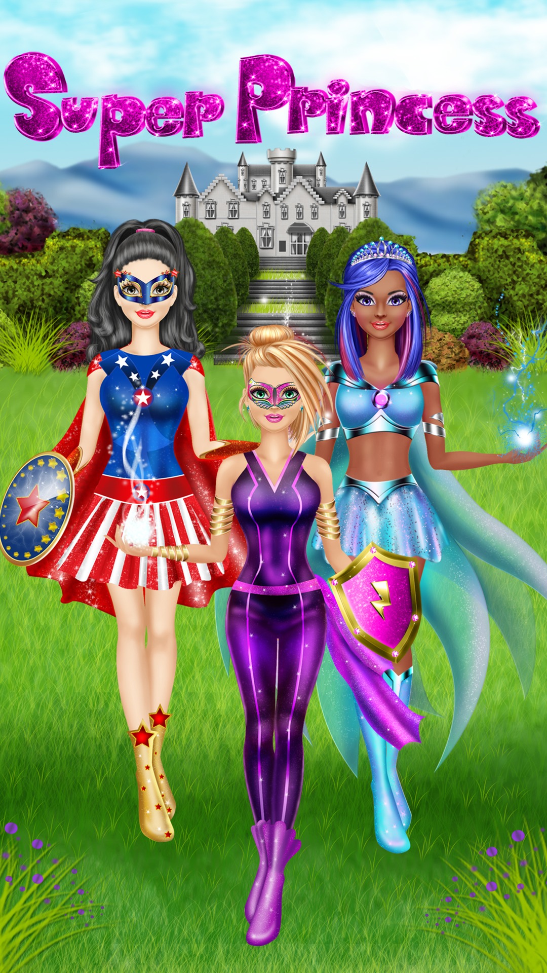 super princess dress up
