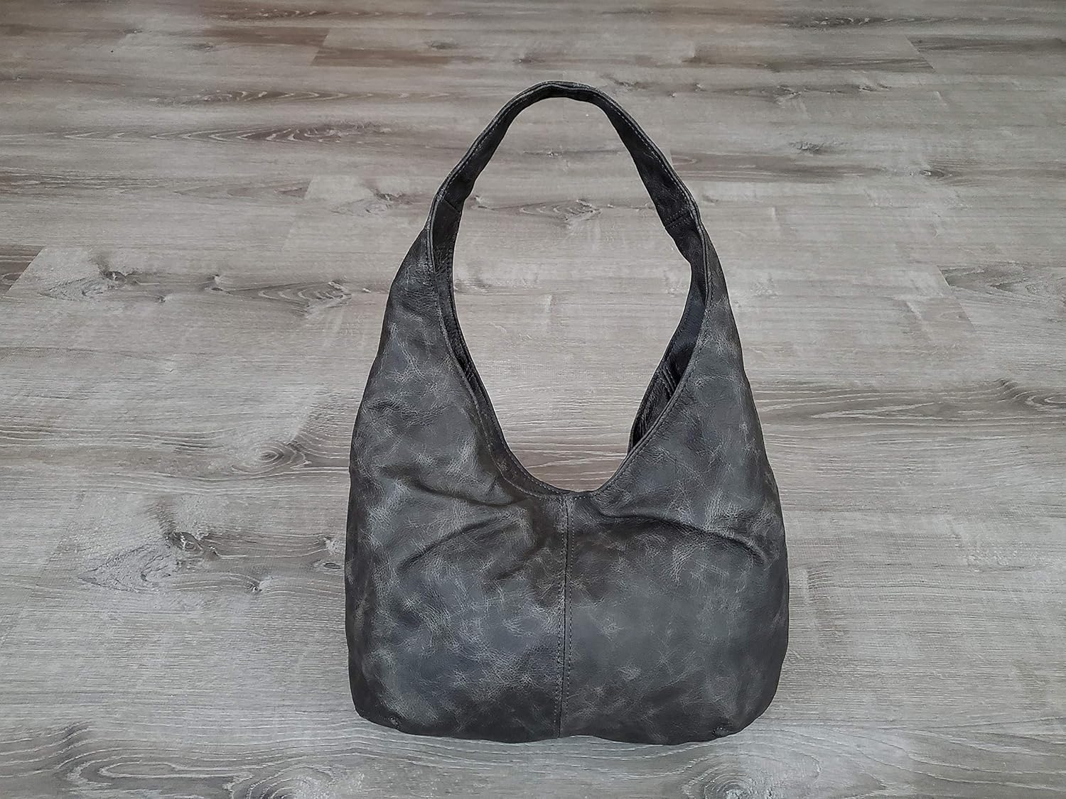 gray hobo purse