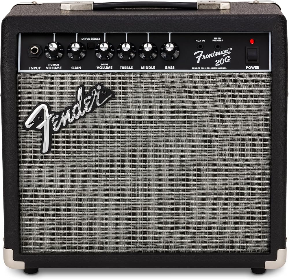 Fender Frontman 20G 20W Guitar Amplifier with Headphone Jack 8” Speaker