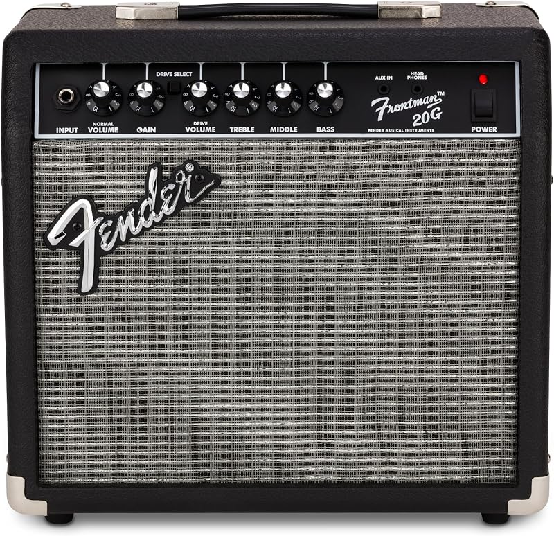 Fender Frontman 20G 20W Guitar Amplifier with Headphone Jack 8” Speaker