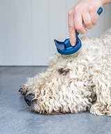 Mikki Dog Puppy Stainless Steel Comb and Hard Pin Slicker Brush 2pc Set view 4