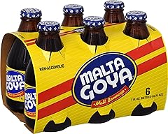 Goya Malta Non-Alcoholic Malt Beverage, 7 Ounce Bottles (Pack of 6)
