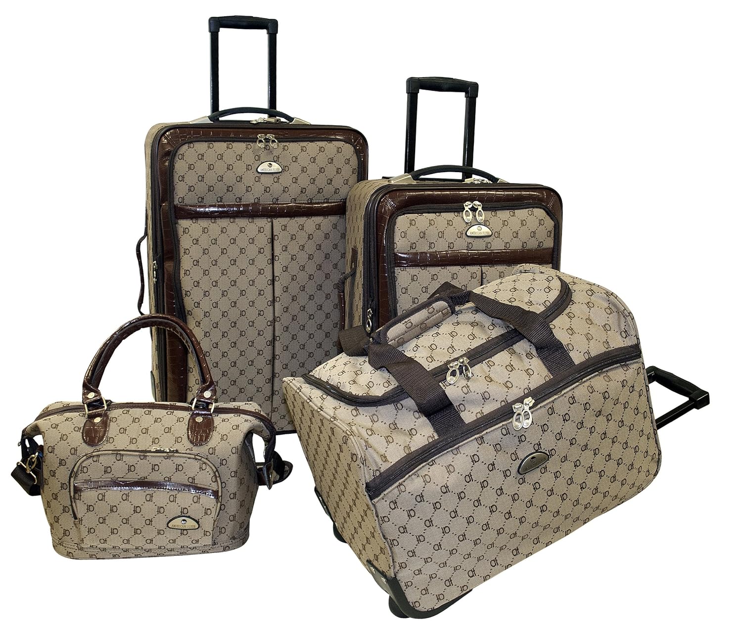 American Flyer Luggage Signature 4 Piece Set Amazon.ca Luggage & Bags