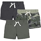 Gerber Baby-Boys Toddler 3-Pack Pull-on Knit Shorts