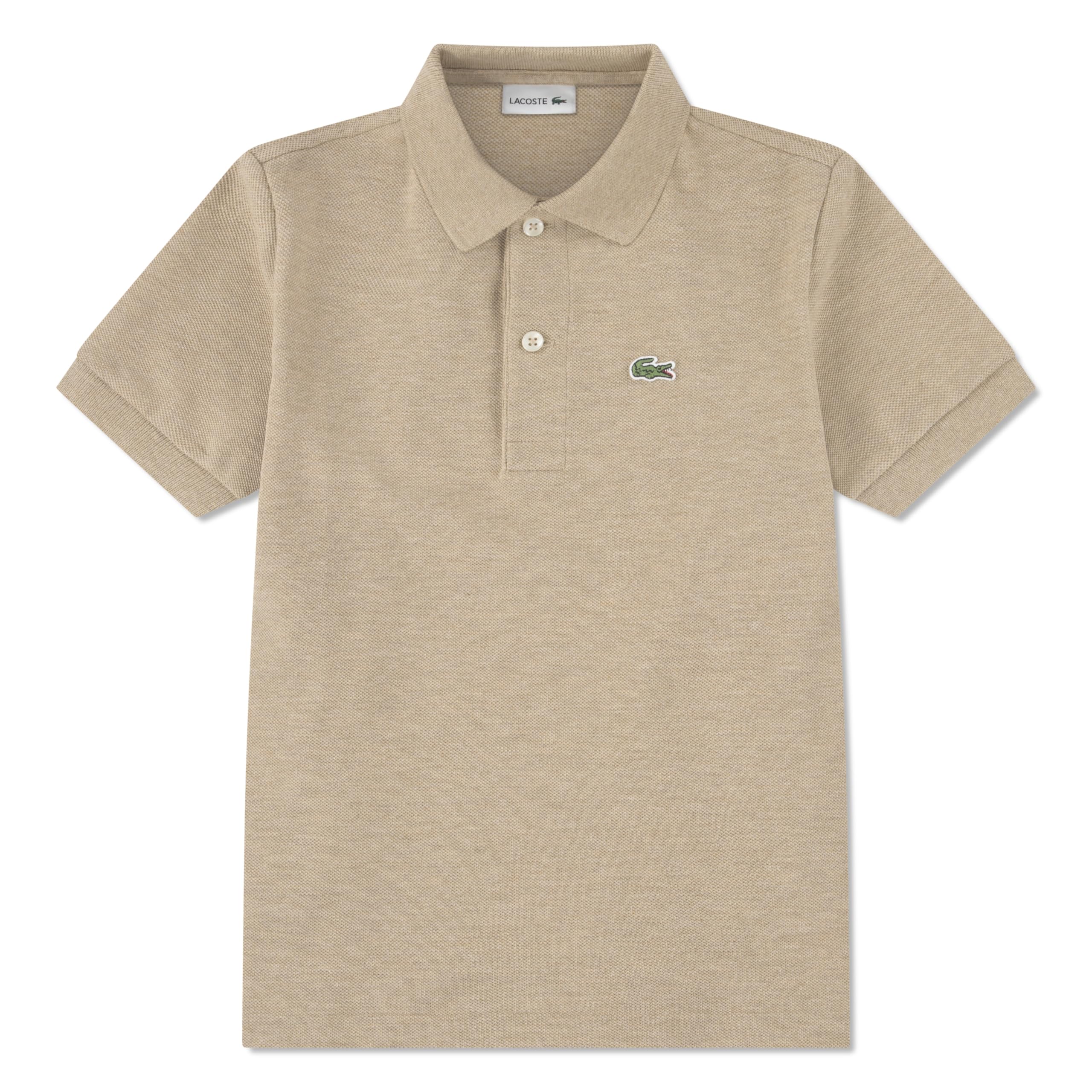Classic Pique Polo Tan Image