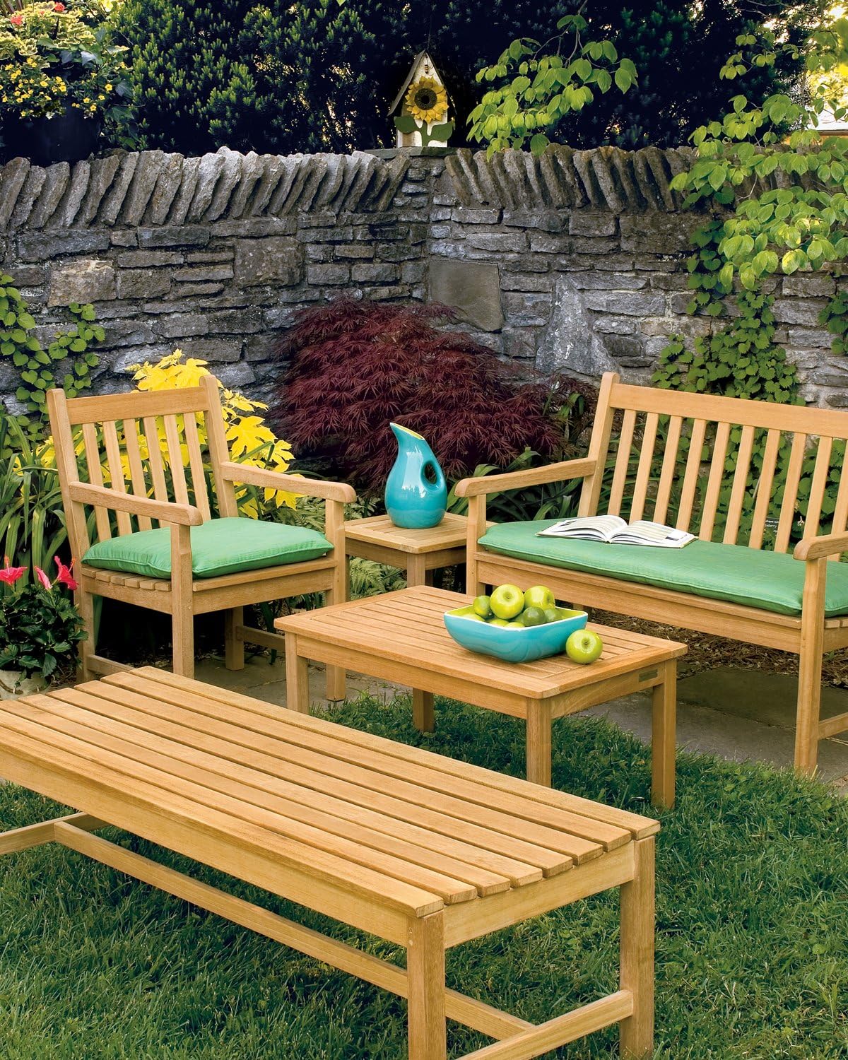 patio armor outdoor furniture covers on Coffee Tables Oxford Garden 100 Tropical Shorea Hardwood Outdoor Furniture Classic Collection Shorea Armchair Patio Lawn Garden